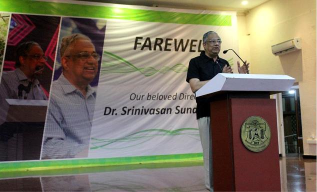 farewell speech by Srinivasan Sundarrajan