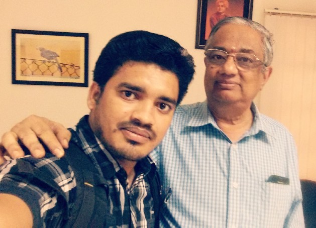 Aniruddha Chaudhari meets Srinivasan Sundarrajan