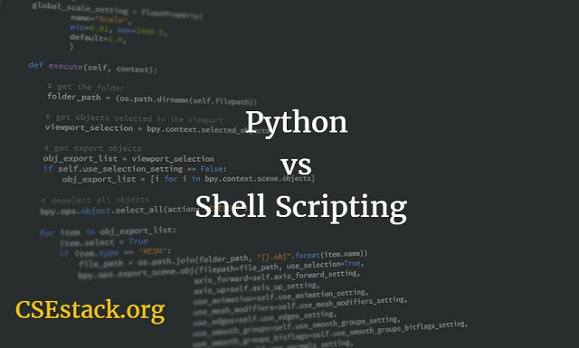 Should I learn Python or Shell Scripting | Difference Between Two?