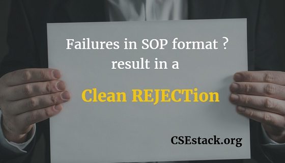 Statement of Purpose format