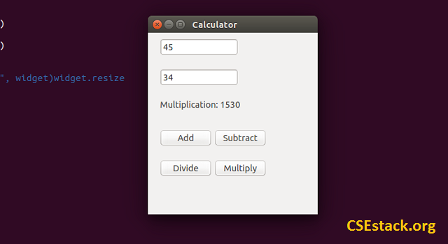[Complete Code] GUI Calculator in Python using PyQT4