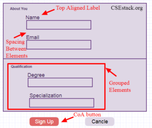 20+ Best Web Form Design Practices Help Me Grow Professionally