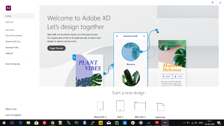 [Adobe XD Introduction] Download and Create Your First Layout