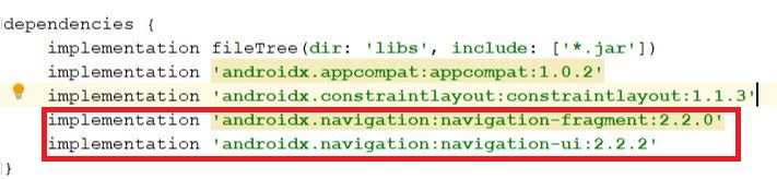 Android add navigation architecture dependency