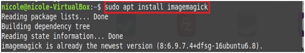 steps to install ImageMagic in Ubuntu