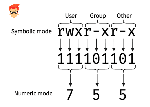 Calculate Linux File Permission Example